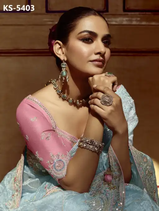 Kimora Pankhudi Wholesale Designer Saree Collection — Wholesale, Kimora wholesale from Surat — view 11