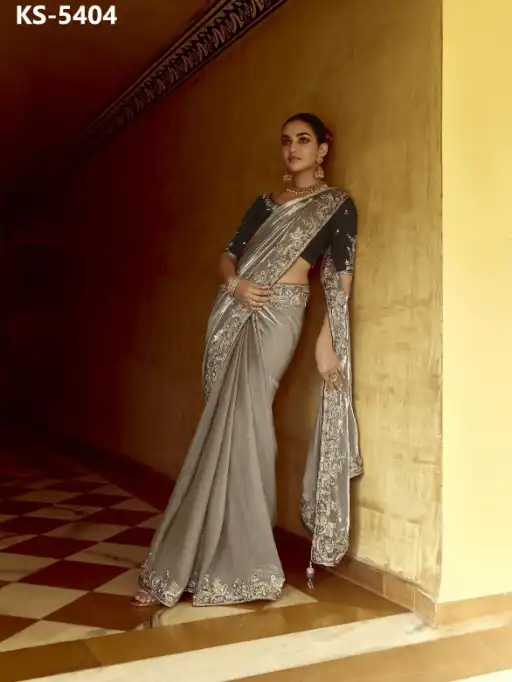 Kimora Pankhudi Wholesale Designer Saree Collection — Wholesale, Kimora wholesale from Surat — view 15