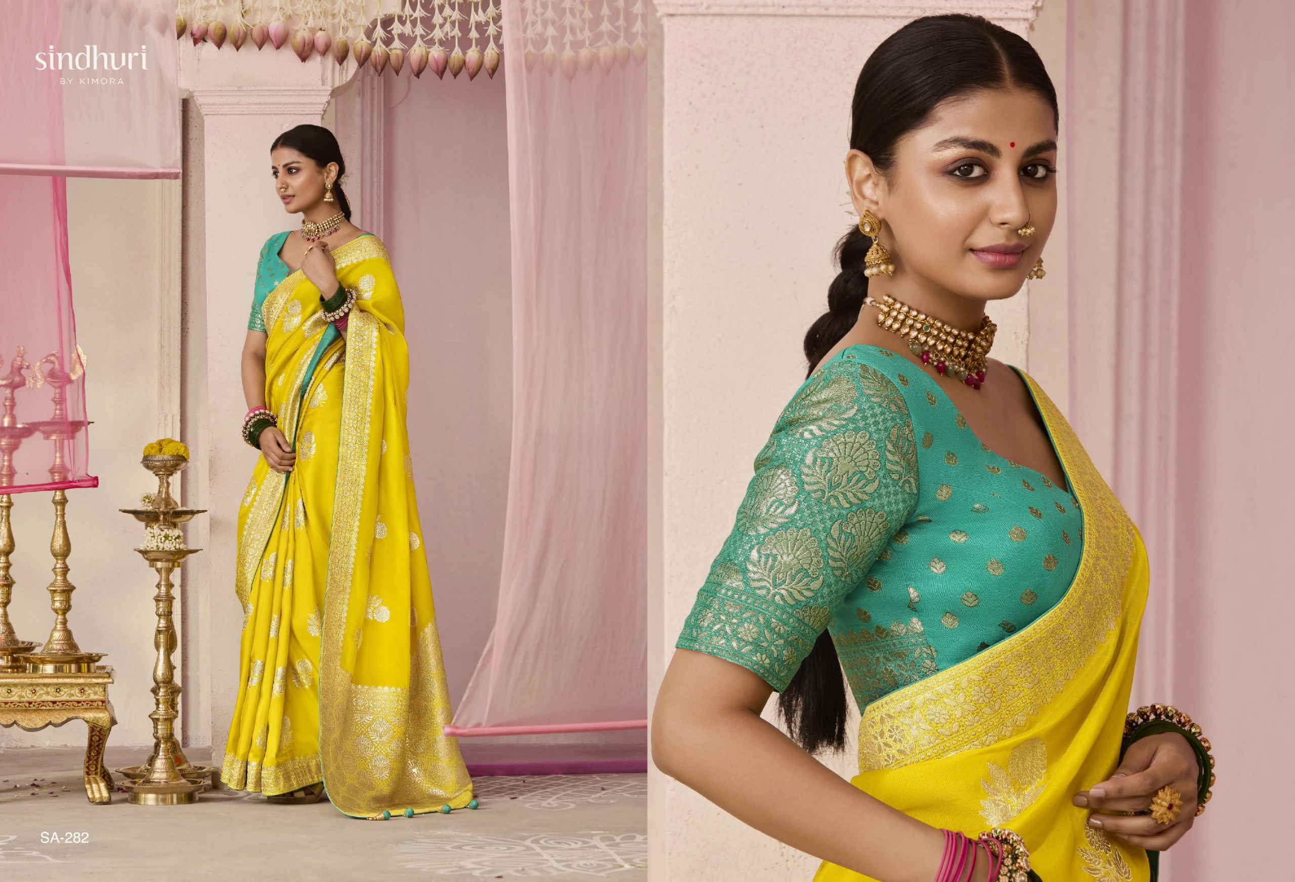 Kimora Premika 277 to 287 Dola Viscose Silk Saree Collection — Wholesale Sarees, Kimora wholesale from Surat — view 11