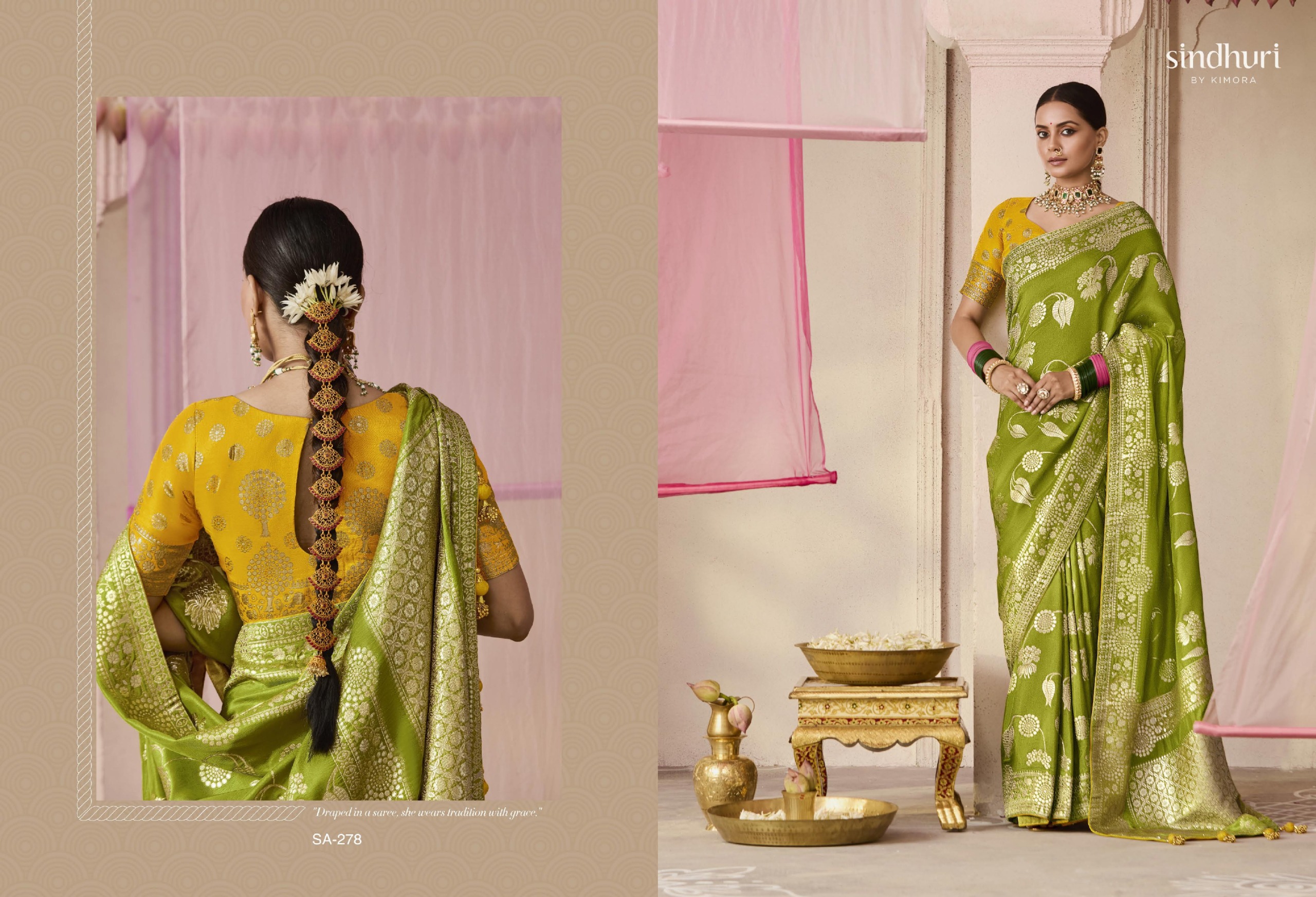 Kimora Premika 277 to 287 Dola Viscose Silk Saree Collection — Wholesale Sarees, Kimora wholesale from Surat — view 6