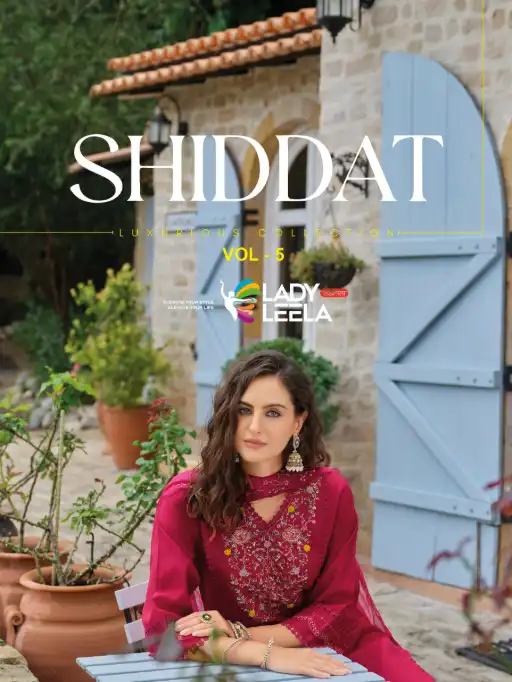 Lady Leela Shiddat-5 Wholesale Designer Luxurious Readymade Suit Collection