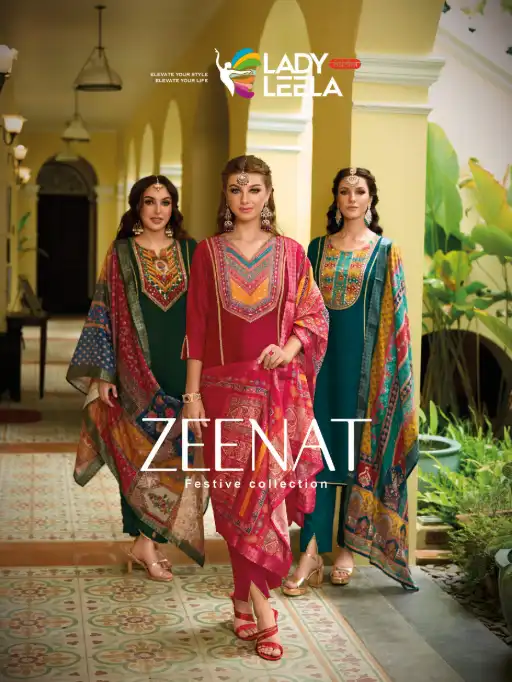 Lady Leela Zeenat Wholesale Readymade Salwar Suit Collection