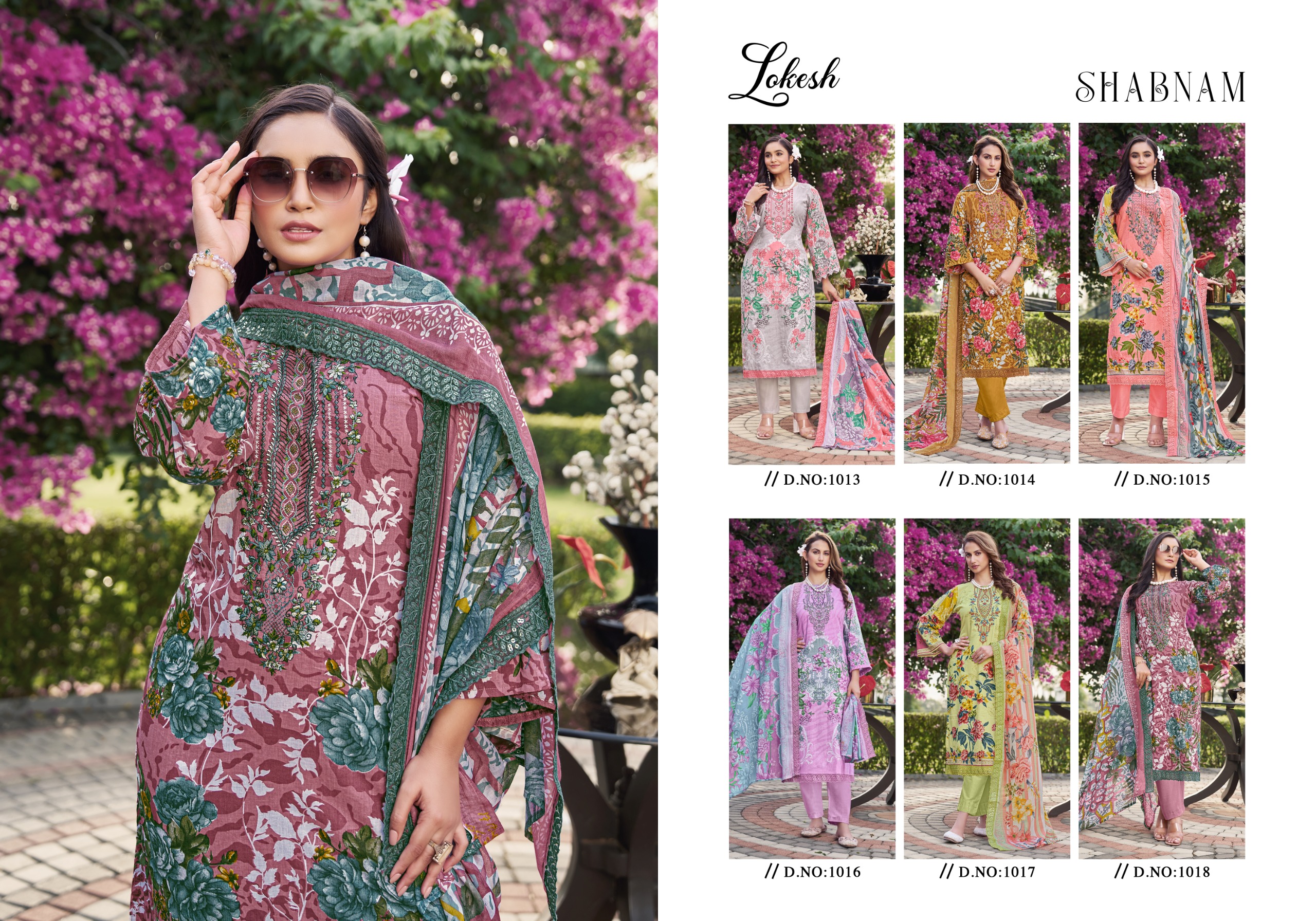 Levisha Shabnam Wholesale Camric Cotton Salwar Suits Catalog - Image 11