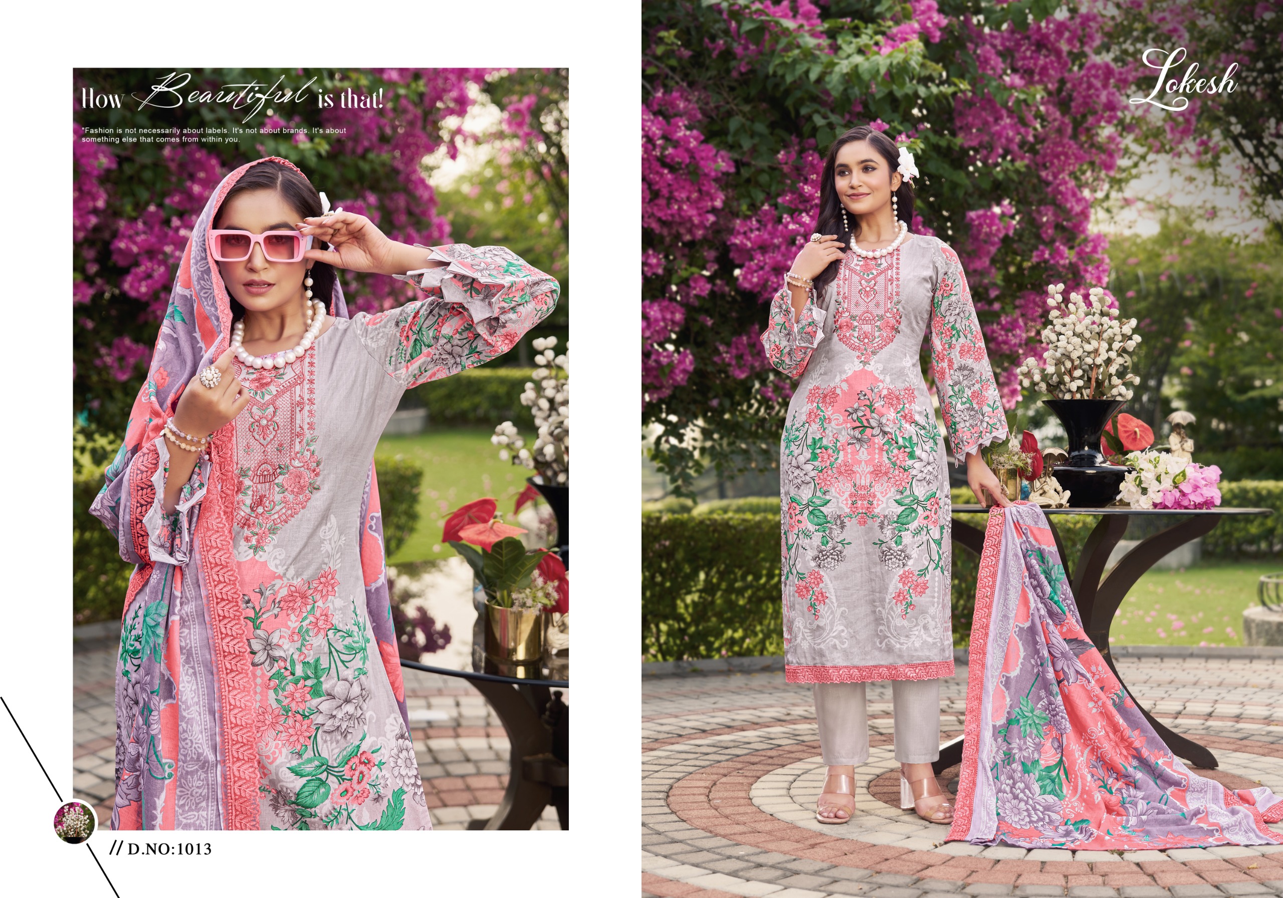 Levisha Shabnam Wholesale Camric Cotton Salwar Suits Catalog - Image 5