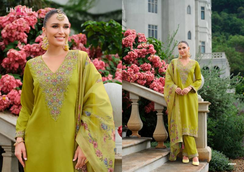 Lily and Lali Mehzabeen Wholesale Viscose Readymade Salwar Suit Collection - Image 4