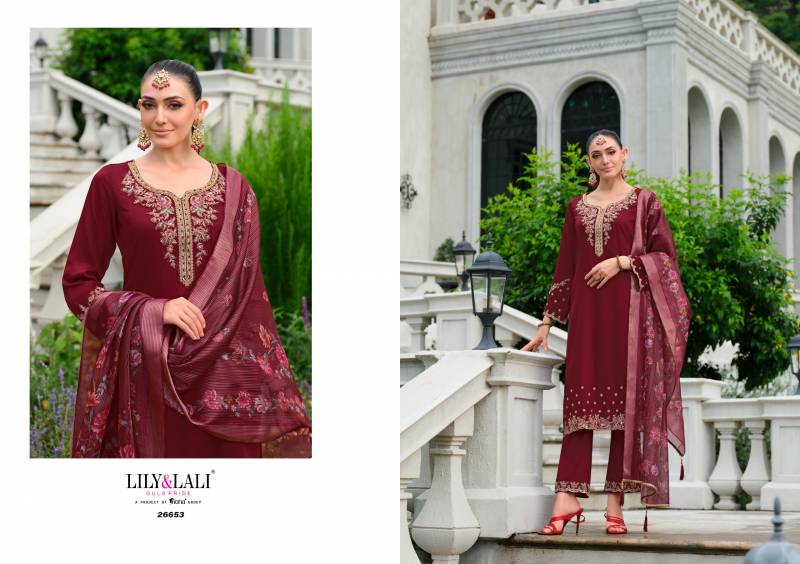Lily and Lali Mehzabeen Wholesale Viscose Readymade Salwar Suit Collection - Image 2