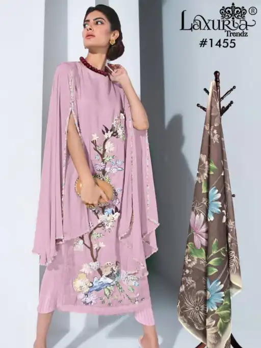 Luxuria Trendz 1455 Colours Wholesale Designer Readymade Pakistani Suit - Image 2