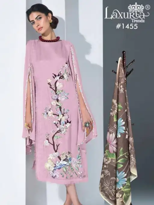 Luxuria Trendz 1455 Colours Wholesale Designer Readymade Pakistani Suit - Image 6