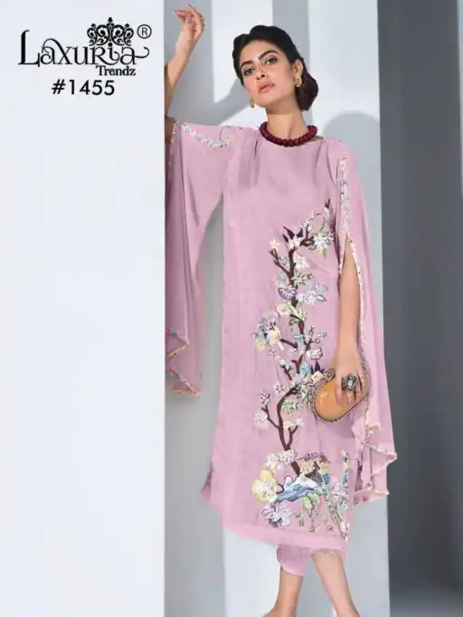 Luxuria Trendz 1455 Colours Wholesale Designer Readymade Pakistani Suit