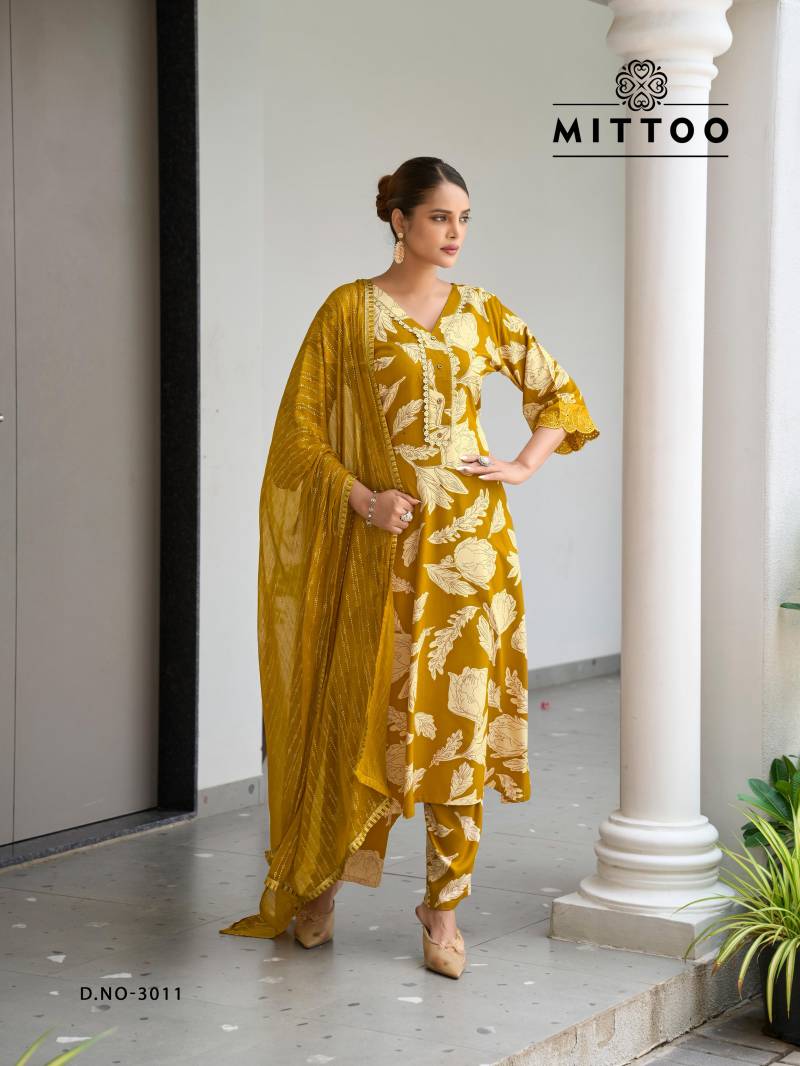 Mittoo Disney Vol 2 Wholesale Rayon Kurti With Bottom Dupatta