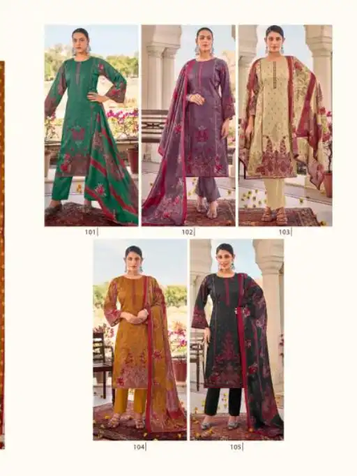 Mumtaz Arts Falaknuma Wholesale Satin Salwar Suit Collection - Image 6