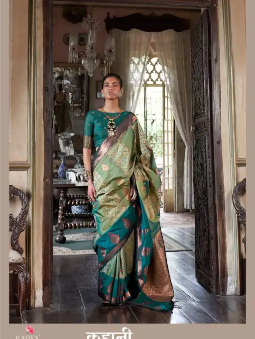 Rajtex Fabrics Kahaani Wholesale Pure Silk Sarees Collection