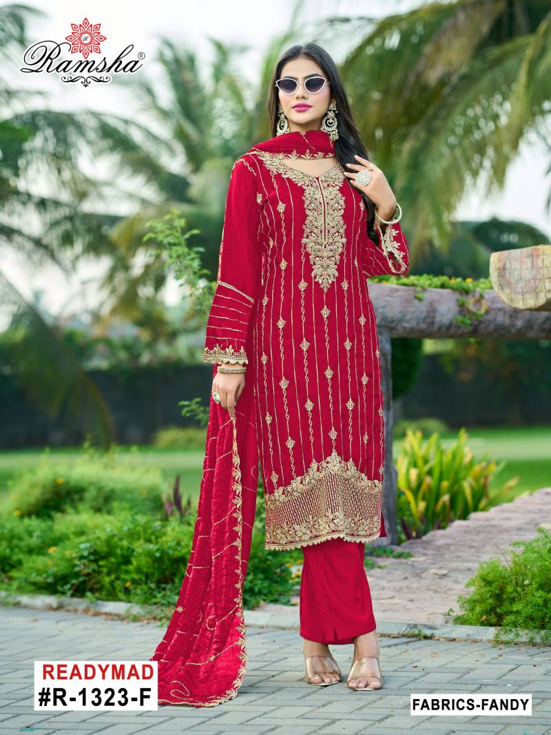 Ramsha R 1323 E To H Wholesale Readymade Salwar Suits Collection - Image 2