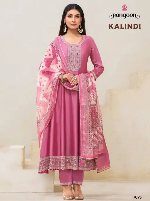 Rangoon Kalindi Wholesale Readymade Anarkali Salwar Suit Collection
