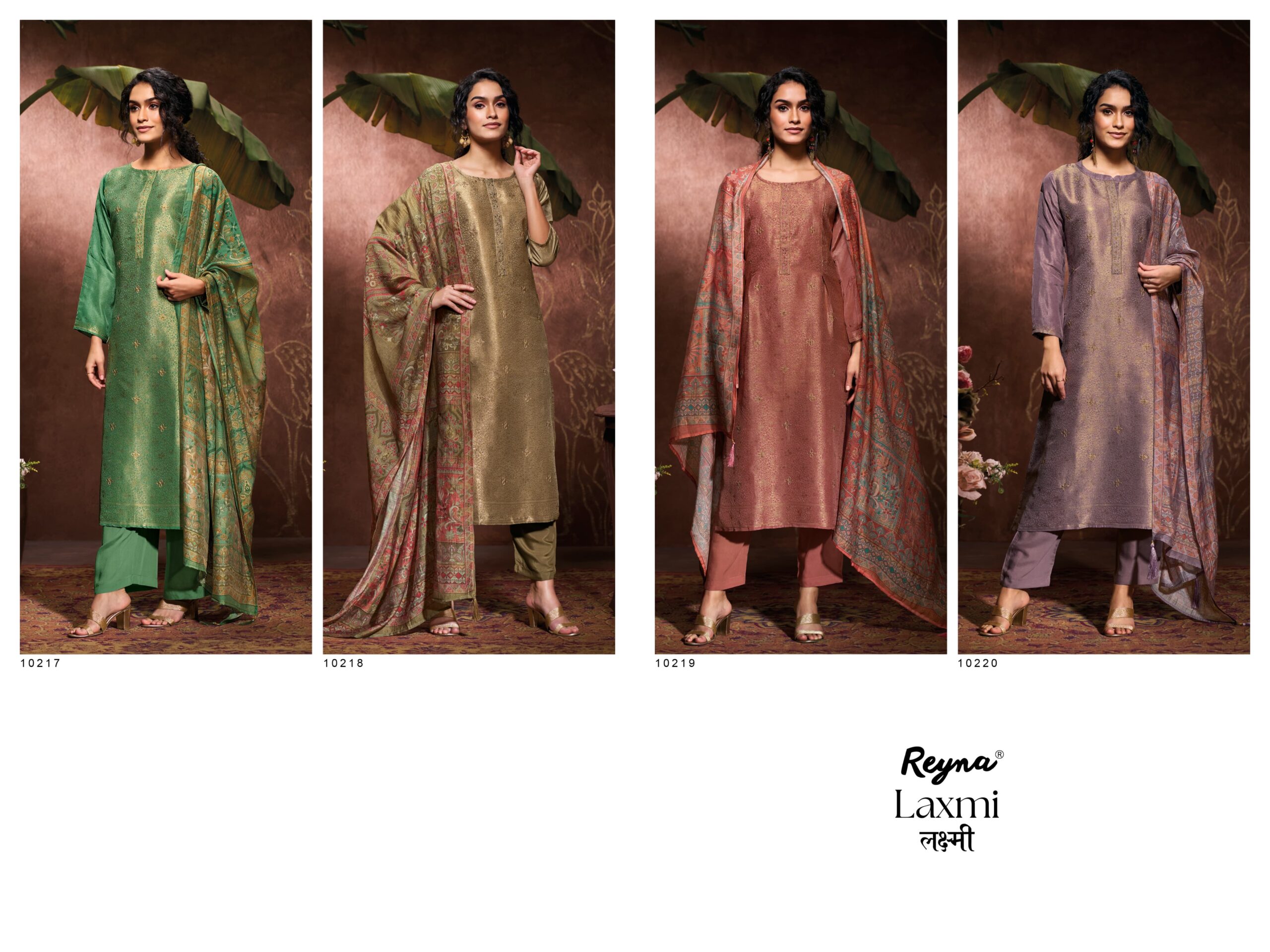 Reyna Laxmi Wholesale Designer Silk Salwar Kameez Collection - Image 9