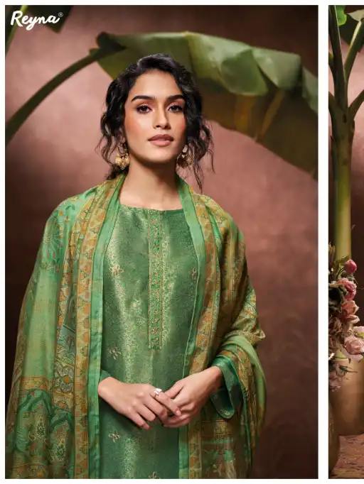Reyna Laxmi Wholesale Designer Silk Salwar Kameez Collection