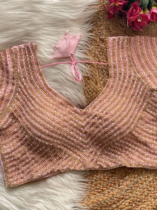 Pure Silk Premium Handcrafted Blouse Collection - Image 12