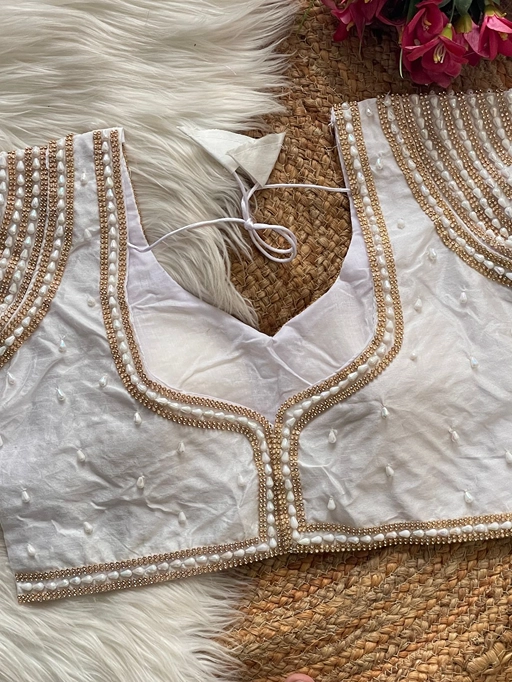 Pure Silk Premium Handcrafted Blouse Collection - Image 8