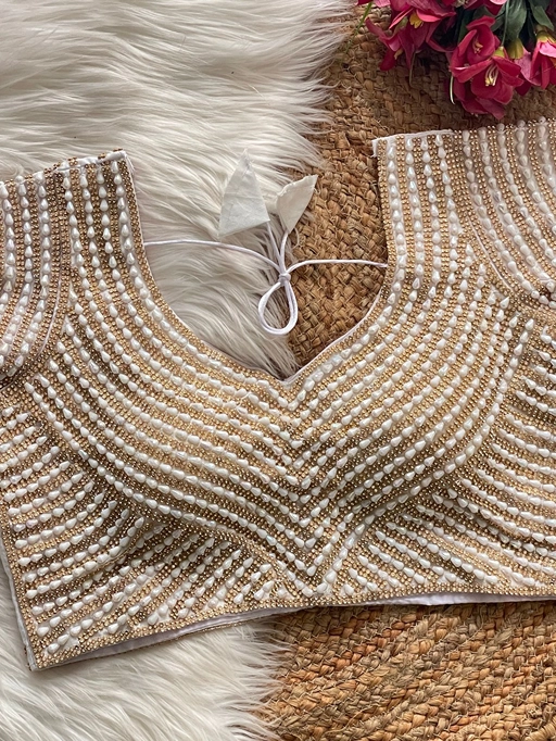 Pure Silk Premium Handcrafted Blouse Collection - Image 3