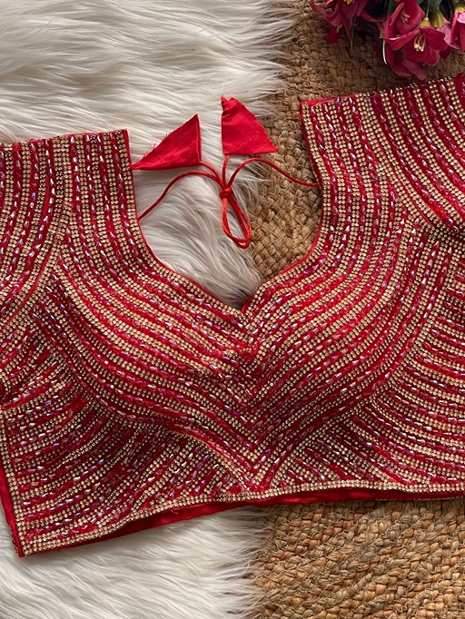 Pure Silk Premium Handcrafted Blouse Collection - Image 2