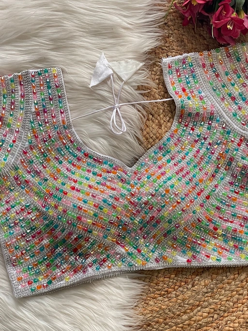 Pure Silk Premium Handcrafted Blouse Collection - Image 13