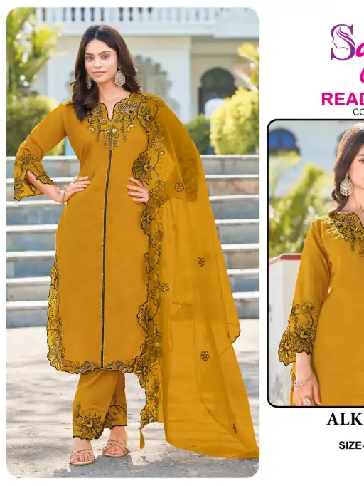  Sajida ALK 113 A to D Wholesale Silk Salwar Kameez Collection