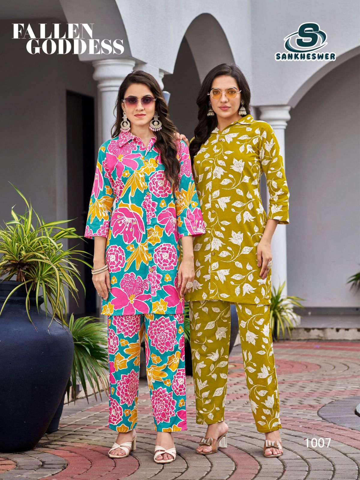 Sankheswer Impex Summer Beauty Vol-1 Wholesale Flex Cotton Co-ord Set Catalog