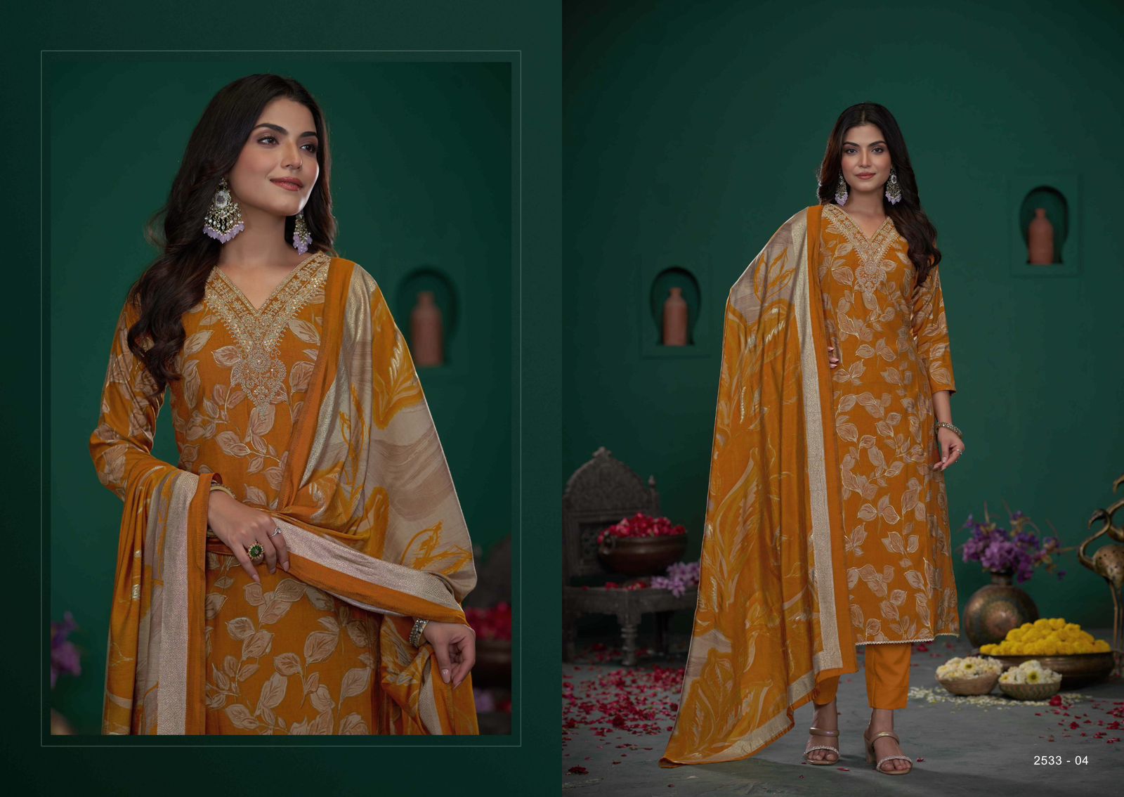 Sargam Nikisha Wholesale Premium Viscose Muslin Salwar Kameez - Image 7