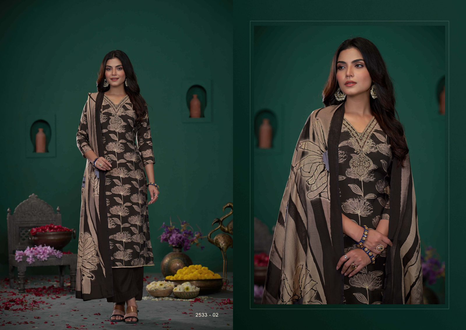 Sargam Nikisha Wholesale Premium Viscose Muslin Salwar Kameez - Image 8
