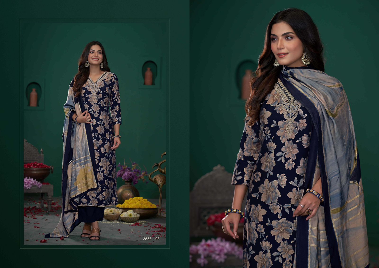 Sargam Nikisha Wholesale Premium Viscose Muslin Salwar Kameez - Image 10