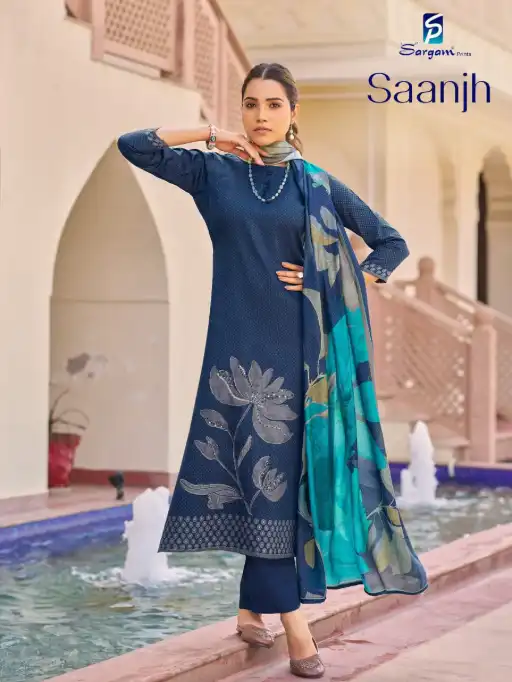 Sargam Saanjh Wholesale Premium Summer Salwar Suit Collection
