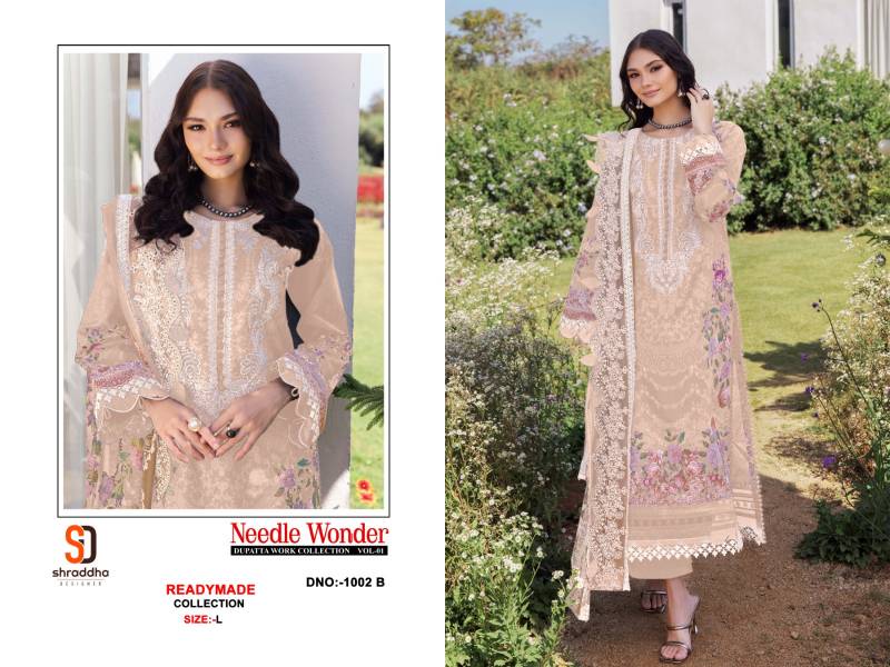 Shraddha Needle Wonder Vol 2 Wholesale Cotton Readymade Pakistani Suit - Image 5