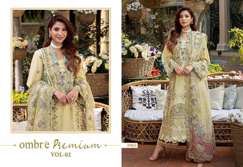Shree Fabs Shree Ombre Premium Vol 2 Wholesale Pakistani Salwar Kameez - Image 3
