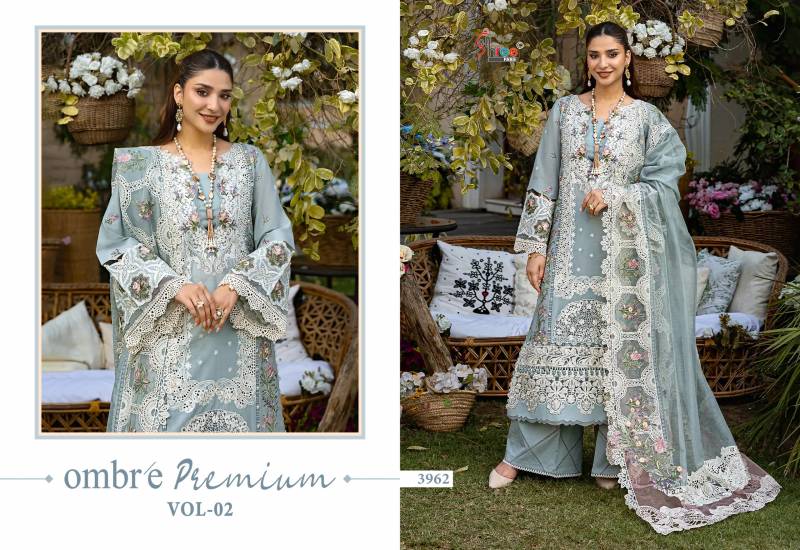 Shree Fabs Shree Ombre Premium Vol 2 Wholesale Pakistani Salwar Kameez - Image 4