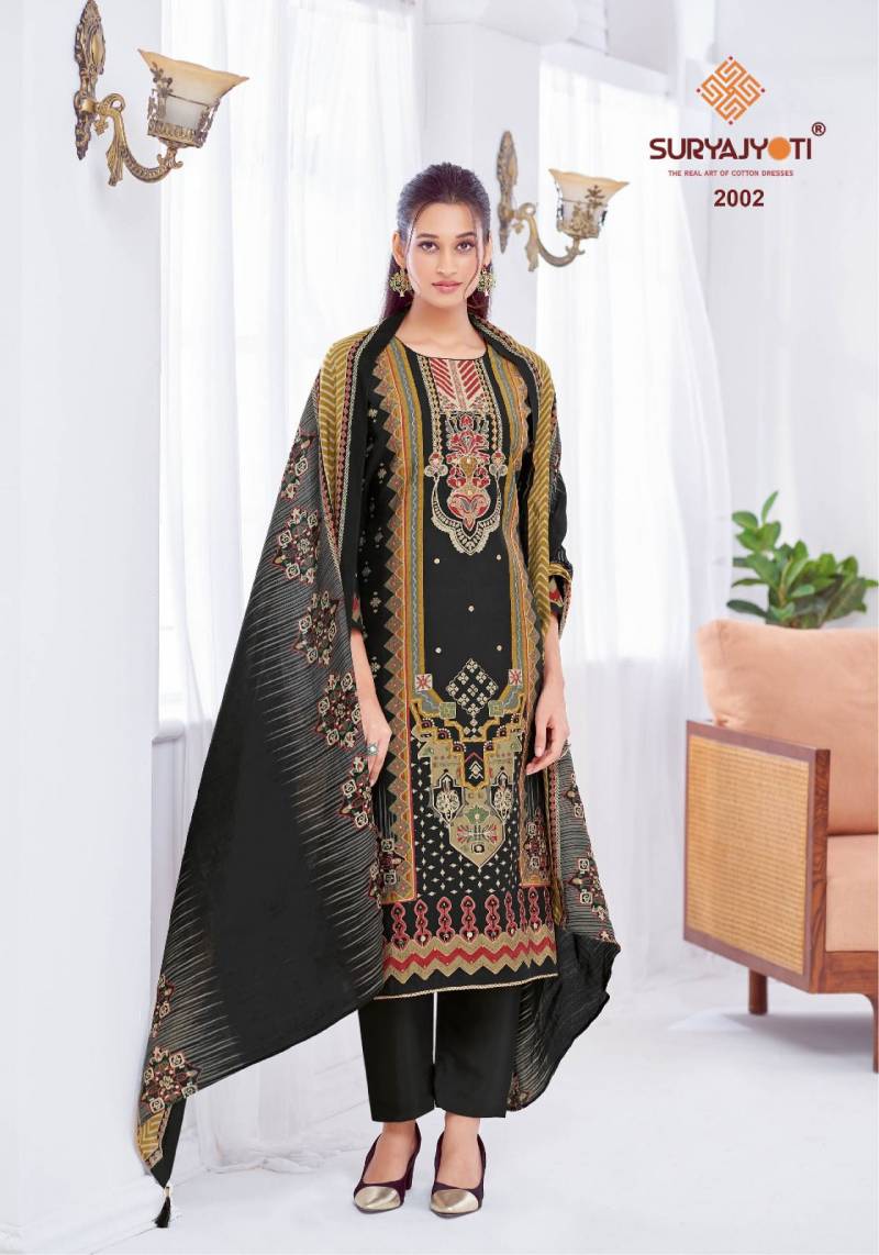 Suryajyoti Kimora Vol 2 Wholesale Modal Fabric Dress Material Catalog