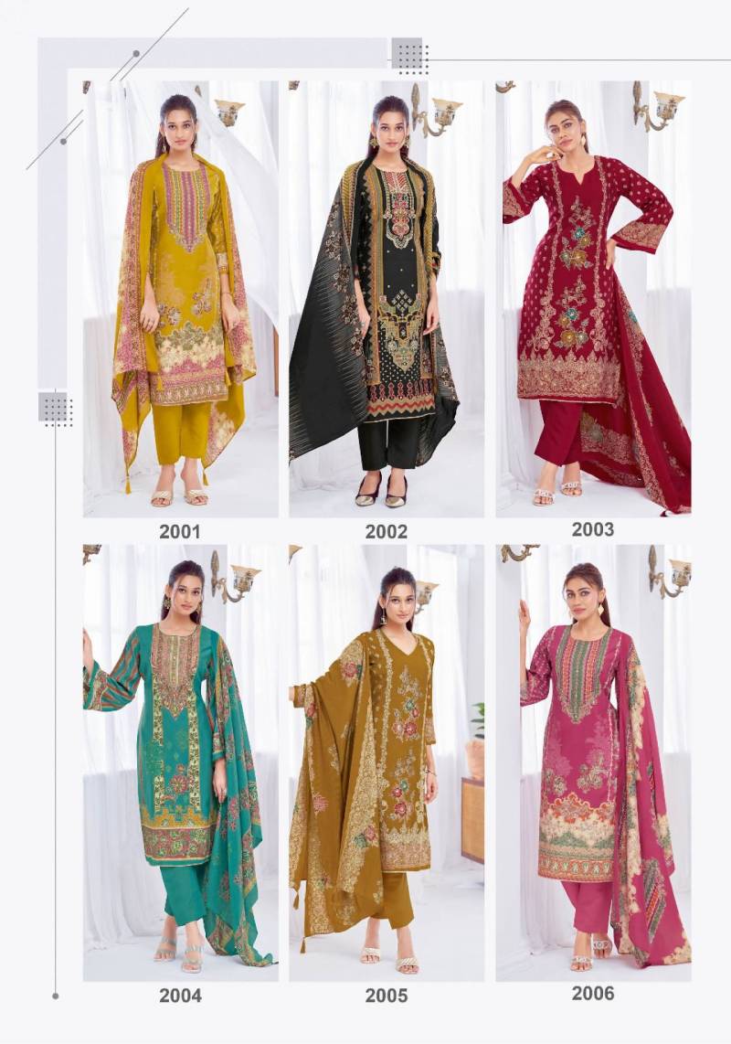 Suryajyoti Kimora Vol 2 Wholesale Modal Fabric Dress Material Catalog - Image 9
