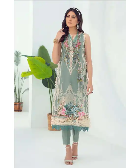 Taj Creation 484 Wholesale Embroidered Cotton Pakistani Salwar Suit