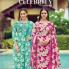 Tips & Tops Celebrity Vol 02 Wholesale Rayon Printed Kurti With Bottom Dupatta