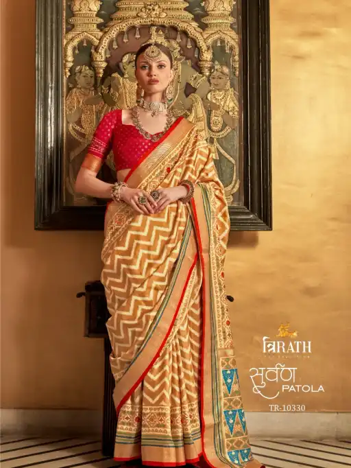 Trirath Suwarna Wholesale Patola Sigma Silk Sarees Collection
