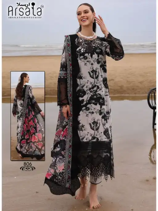 Vardan Ethnic Arsala Amira Vol 8 Wholesale Heavy Cotton Dress Material