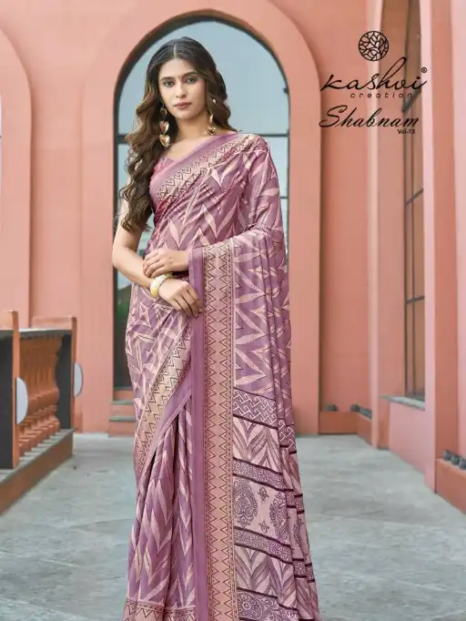 Vardan Kashvi Shabnam Vol 13 Wholesale Fancy Printed Saree Collection
