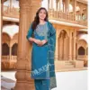 Vardan Mukesh Wholesale Readymade Viscose Roman Salwar Suit