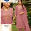 Vitara Sunidhi Wholesale Embroidered Poly Chinon Salwar Suit Collection