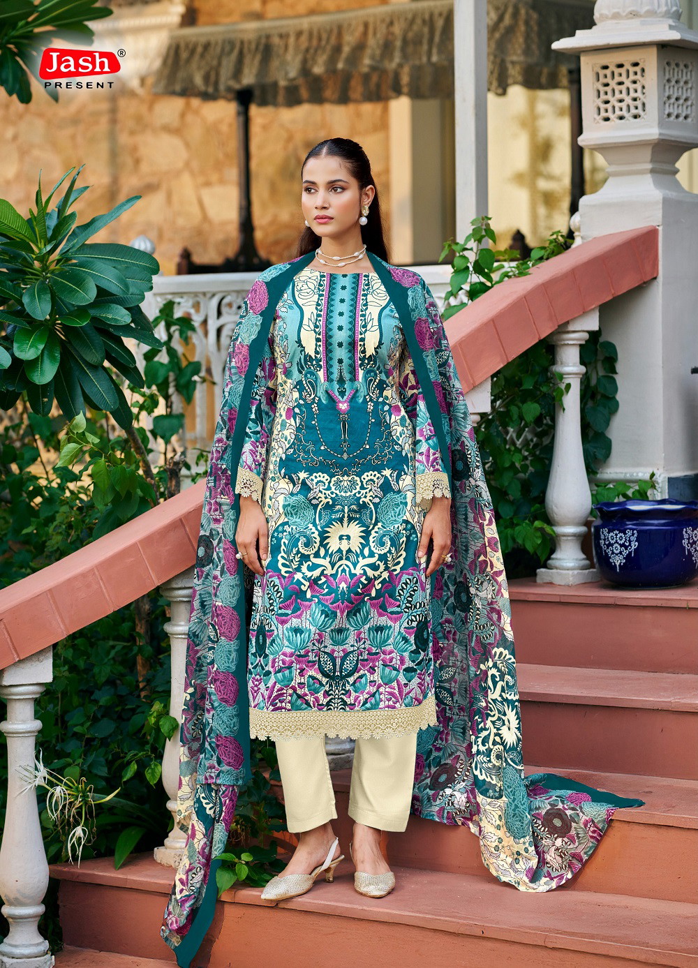 Jash Bellisha Vol 7 Cotton Printed Dress Material