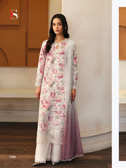 Afrozeh Chikankari Deepsy Suit Pure Cotton Pakistani Salwar Kameez