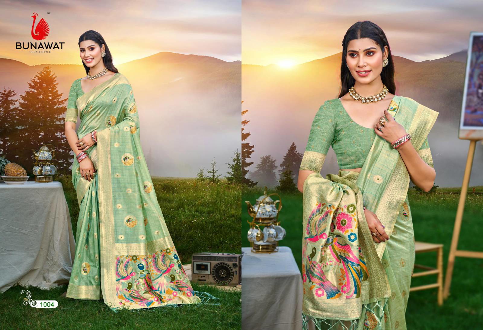 Bunawat Kalista Wholesale Assam Silk Saree Collection - Image 5