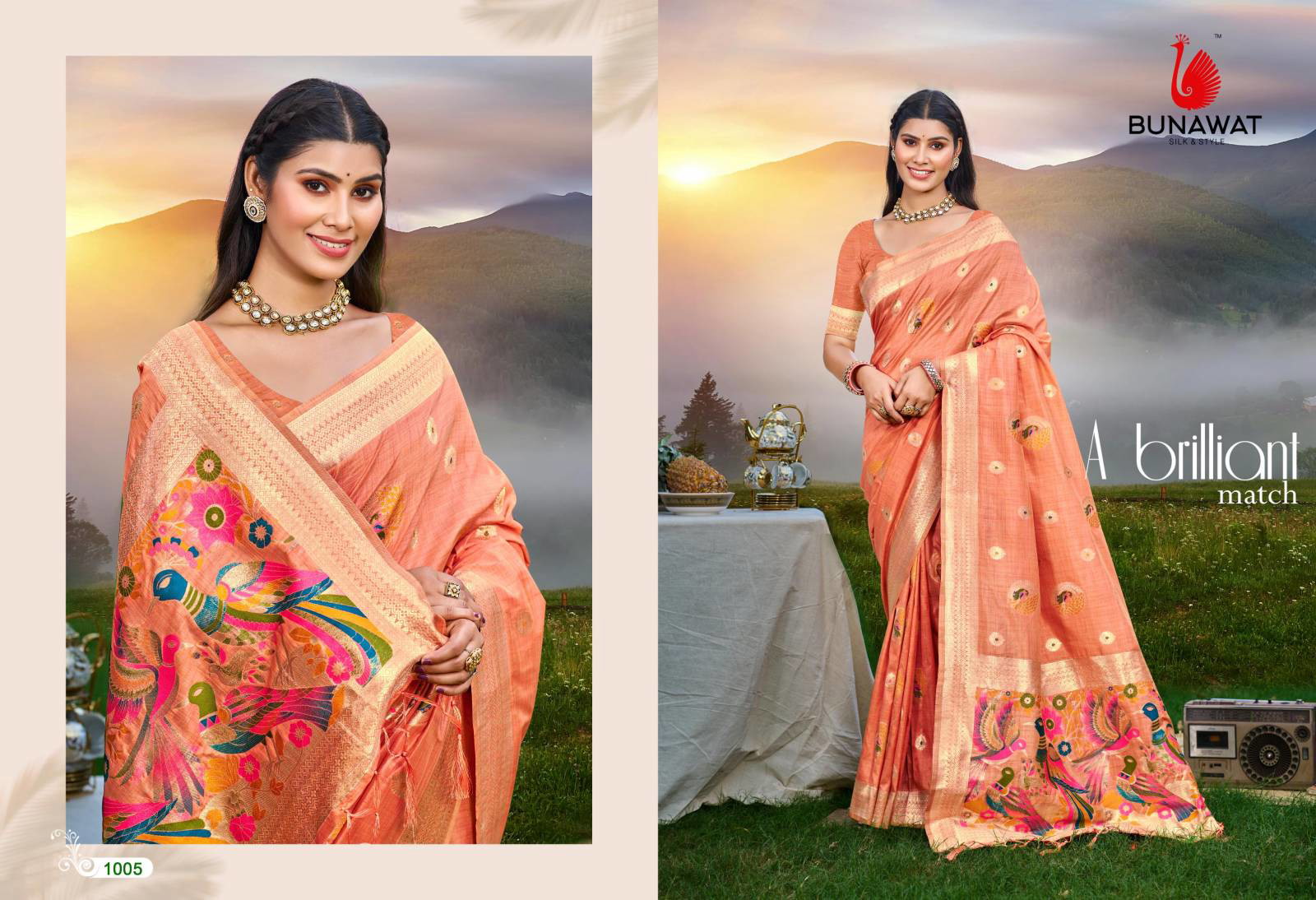 Bunawat Kalista Wholesale Assam Silk Saree Collection - Image 6