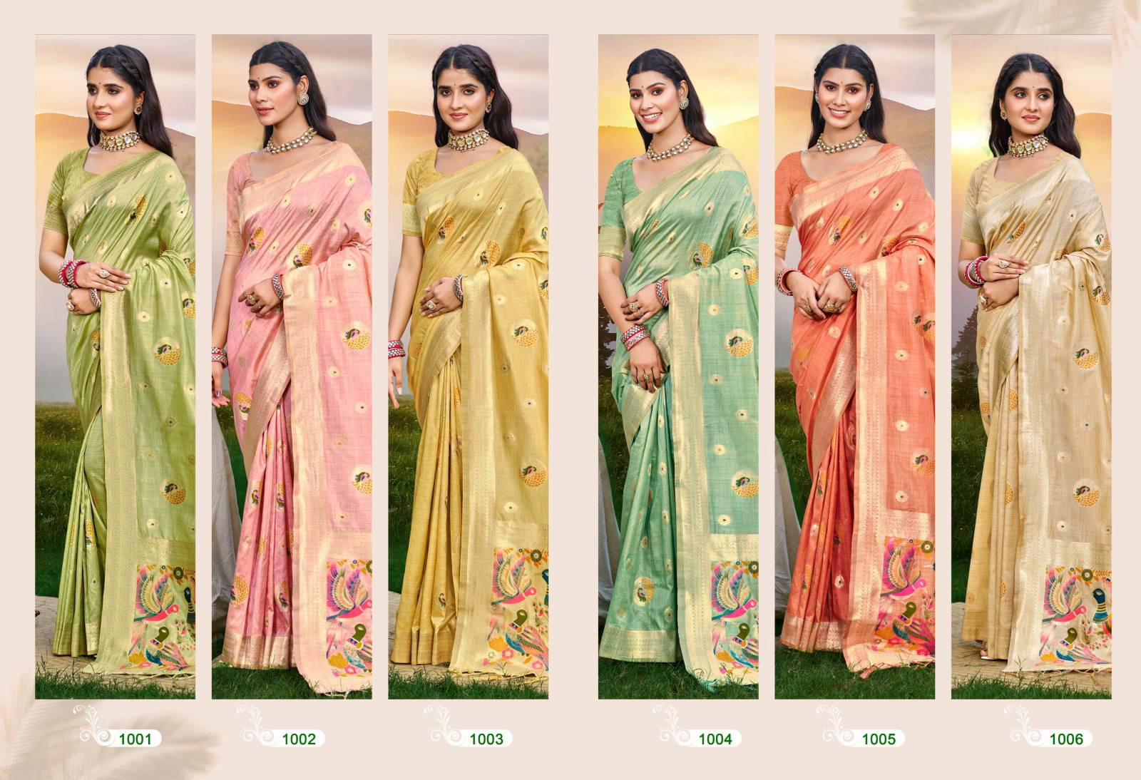 Bunawat Kalista Wholesale Assam Silk Saree Collection - Image 7