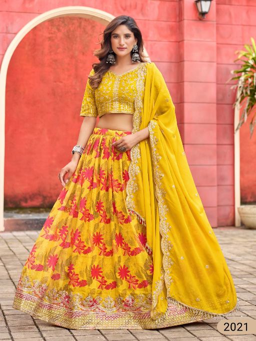 Dani Creation Mehvish Vol 22 Taby Silk Designer Lehenga Choli Collection