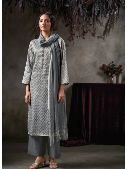 Ganga QAZZIN 3803 Wholesale Cotton Designer Salwar Kameez - Image 4